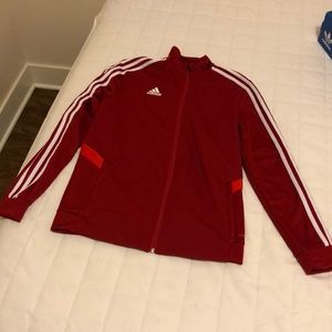 BRAND NEW! Adidas red track jacket size M